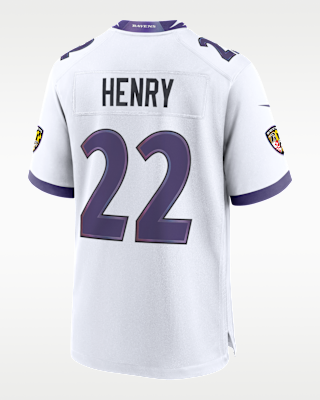 Derrick Henry Baltimore Ravens Men's Nike NFL Game Jersey. Nike.com